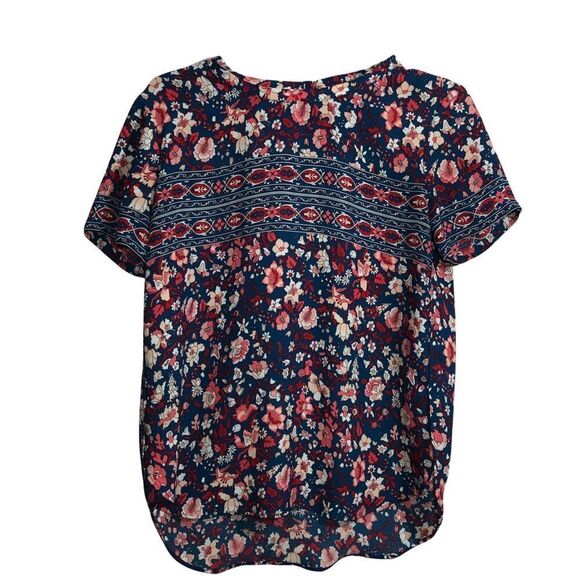 LOFT Tops - Loft Floral Blouse Size XS